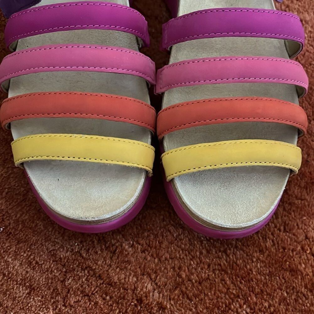 Dansko Roxie Strappy Sandals in Multi Color Size 8.5/EU39 - Picture 6 of 7